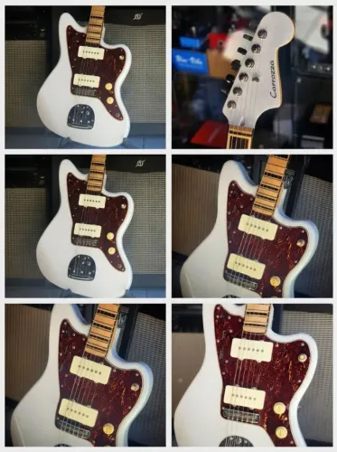 Guitarra Carrozza 2016 modelo Jazzmaster Peças Fender