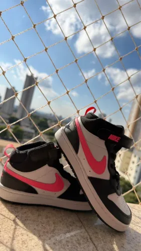 Tênis Nike Court Borough Mid 2 Infantil Original