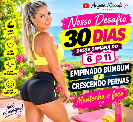 Dia7?DESAFIO 30 Dias de Pernas e Glúteos CRESCENDO e LEVANTANDO - Pro8Fitness