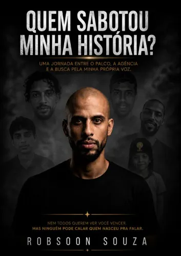 Livro "Quem Sabotou Minha História?" ( Drama) - Card Digital Lançamento.