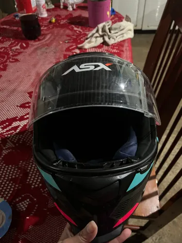 Capacete ASX feminino 56