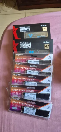 SSD M2 Nvme 256 GB novo no blister