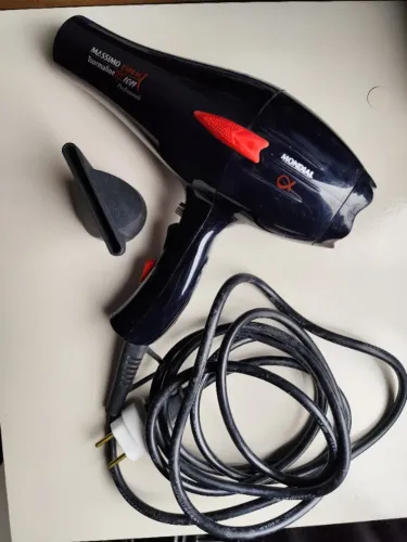 secador 127v mondial massimo tourmaline ion 3500 ac 1900w professionale