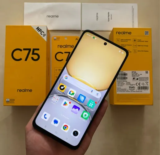 REALME C75 - 256GB 8+8 RAM - NFC 