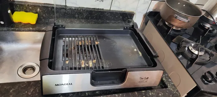 Grill mondial Duo inox premium