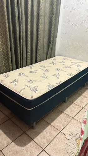 Cama box de solteiro