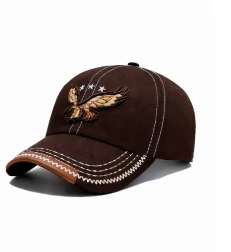 Boné Águia Marrom Novo