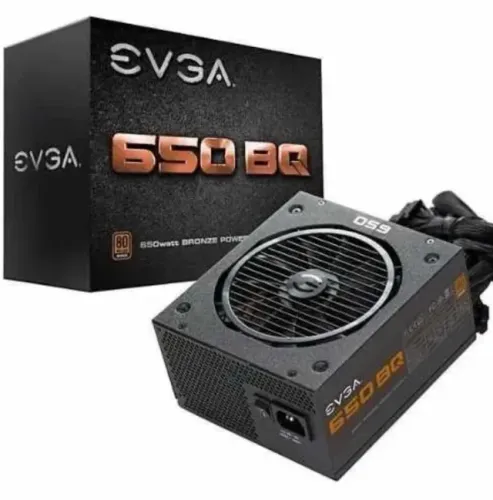 Fonte de alimentação para PC Evga BQ Series 650 BQ 650W