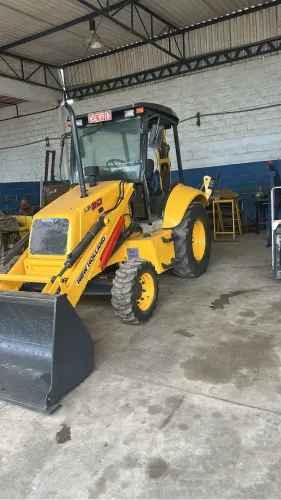 Retro escavadeira NH B95B e NH LB90