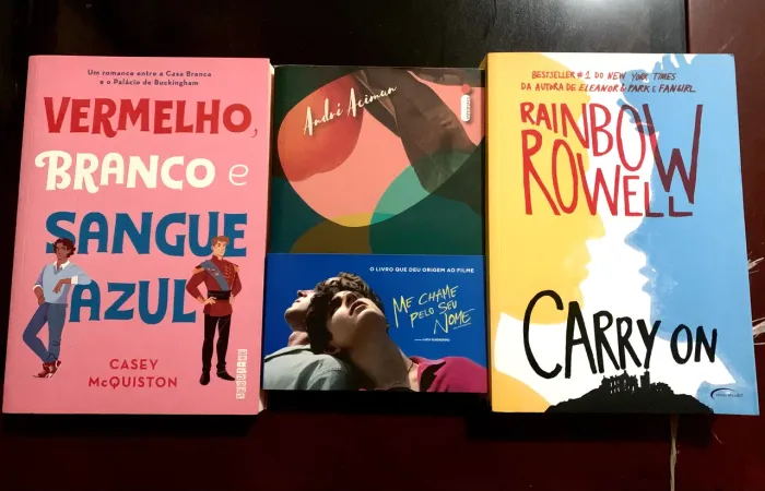Livros LGBT+ | Vermelho Branco Sangue Azul + Outros