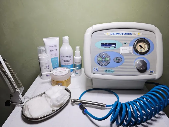 Dermotonus - aparelho para peeling diamante 