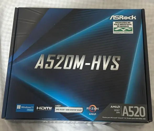 Placa mãe A520m ASRock
