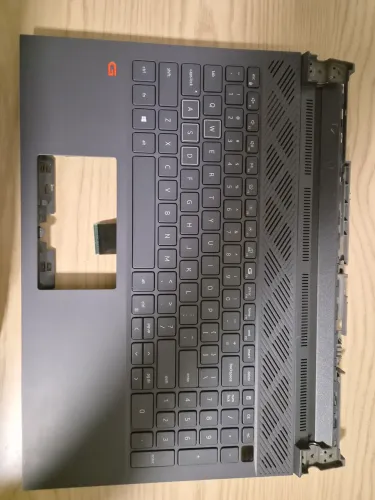 Palmrest com Teclado Dell G15 5510 - Original e Completo (top case)