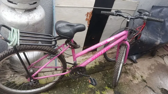 Bicicleta rosa 