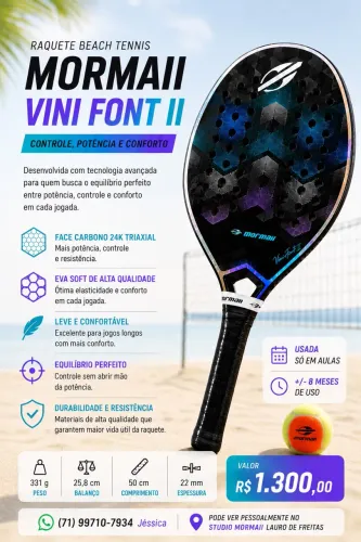 Raquete Mormaii Vini Font II