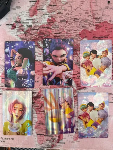 Carta Guerreiras Kpop McDonald?s
