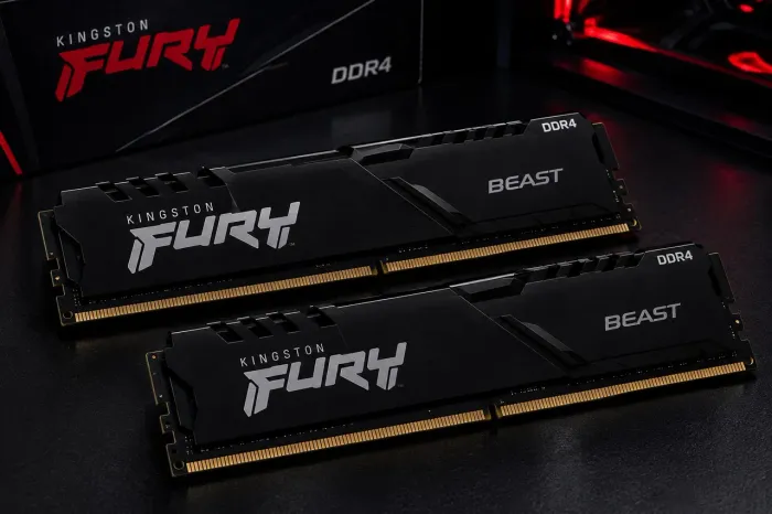 2x8 DDR4 2400hz Memória Ram(Envio OlxPay) Modelo Kingston Fury 
