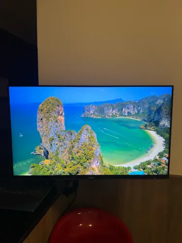 Monitor AOC 27? polegadas 100HZ IPS + Braço Articulado para até 2 monitores