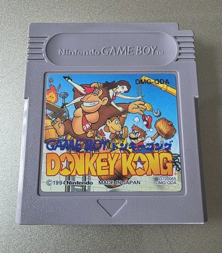 Donkey Kong Game Boy Japonês Original Estado De Novo