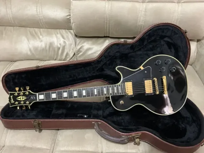 Les Paul Custom Rp Caps EphiPhone + Case (Versão Chinesa)
