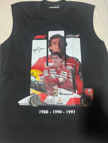 Blusa regata do Ayrton Senna