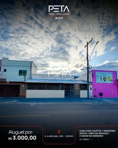 Casa com 2 quartos, Centro - Boa Vista