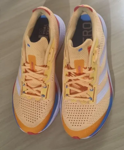 tenis adidas adizero sl rio amarelo 41/42 semi novo