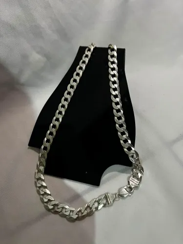 Corrente masculina prata 925 maciça - 13MM 64CM