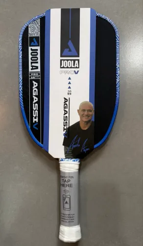 Raquete Pickleball-JOOLA Agassi V- carbono 