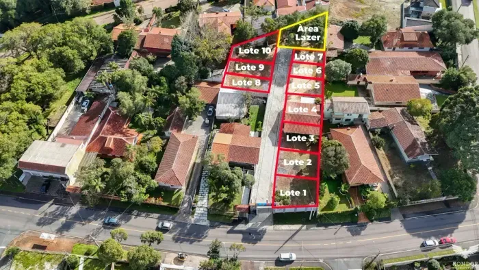 Terreno em condominio em SANTA FELICIDADE com 190m²