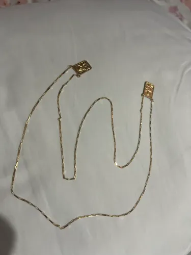Cordão de ouro maciço 18k escapulário ? lindo