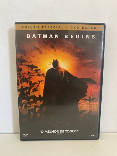 DVD Duplo Batman Begins - Edição Especial (Impecável)