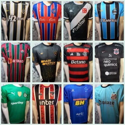 CAMISAS DE TIMES BRASILEIROS