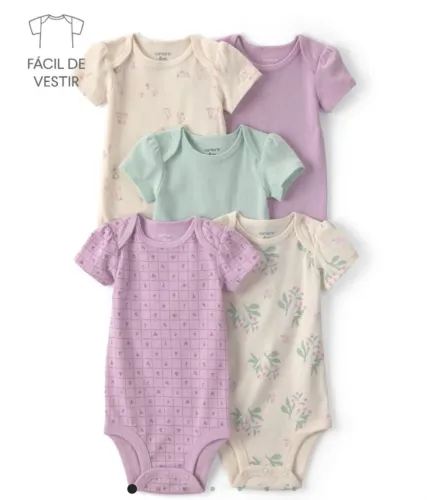 CARTER'S - Kit 5 Bodys 18M (NOVO)