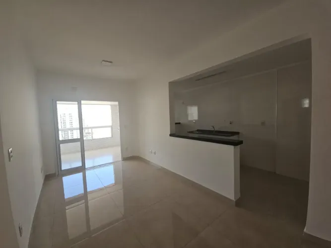 Apartamento novo para locação de 2 dormitórios na Guilhermina - Praia Grande - SP