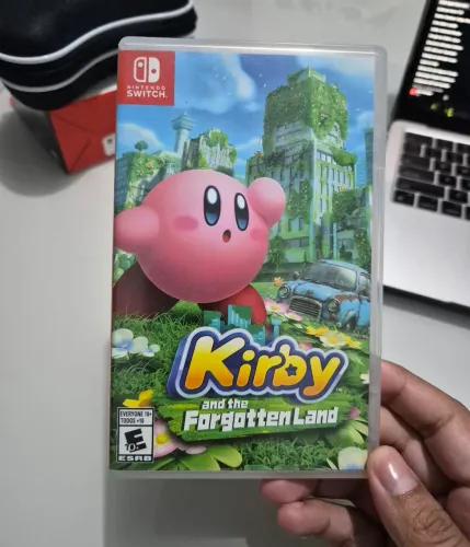 Kirby and the Forgotten Land Nintendo Switch mídia física