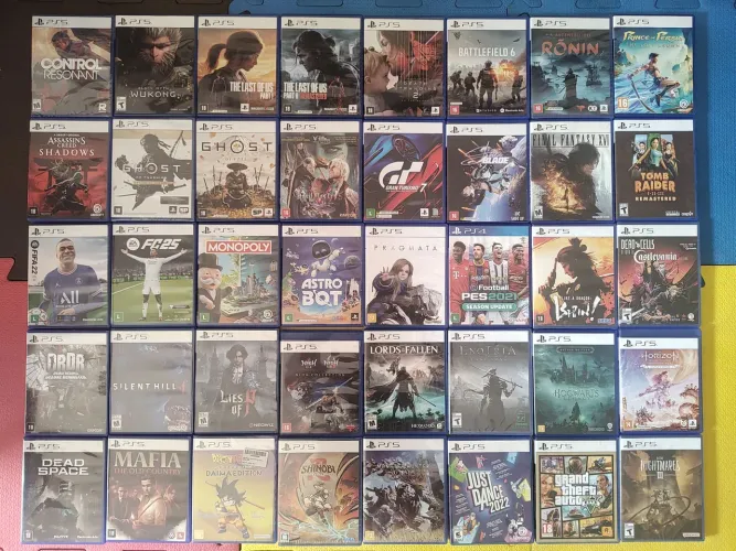 COLEÇÃO JOGOS PS5 - A partir de R$60