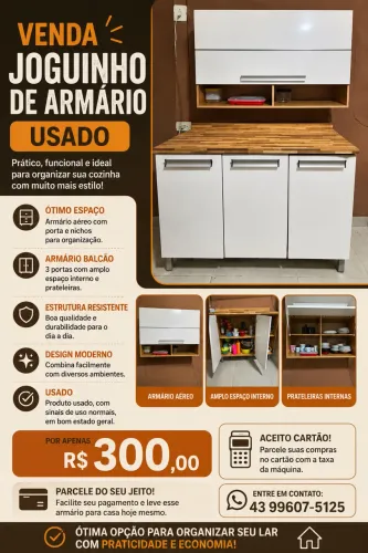 Jogo de armário 