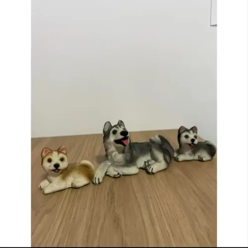 Cachorros - Husky siberiano - Decoração