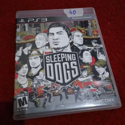 JOGO PS3 SLEEPING DOGS ORIGINAL