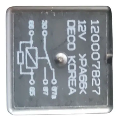 Relé Auxiliar Reversor 12v Compatível Gm Spin 2013 2018