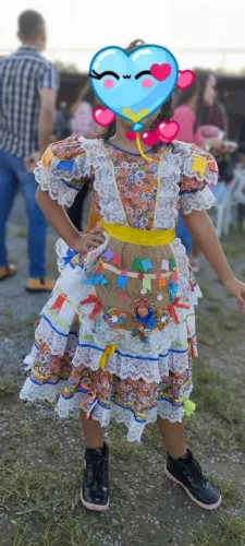 Vestido infantil 