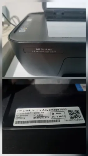 IMPRESSORA HP DESKJET INK ADVANTAGE 2800