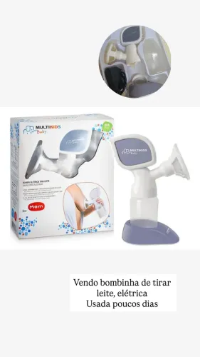 Bomba extratora de leite