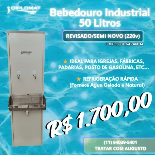Bebedouro Industrial 50L - 220V