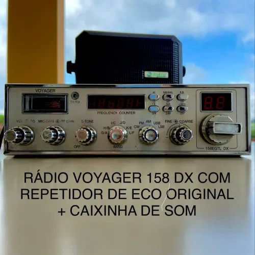 Rádio amador voyager 158 DX 