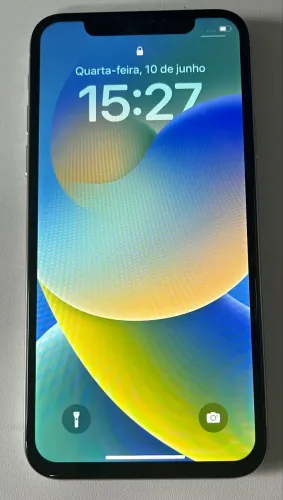 iPhone XS branco 64gb