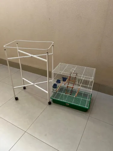 VIVEIRO GAIOLA PARA AVES - COMPLETA