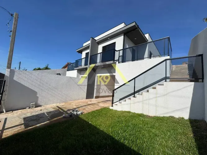 CASAS COM TERRENO DE 225m² NO SANTA TEREZINHA EM COLOMBO