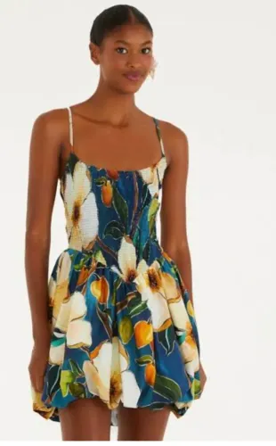 Vestido balone Jardim litoral Original Farm
